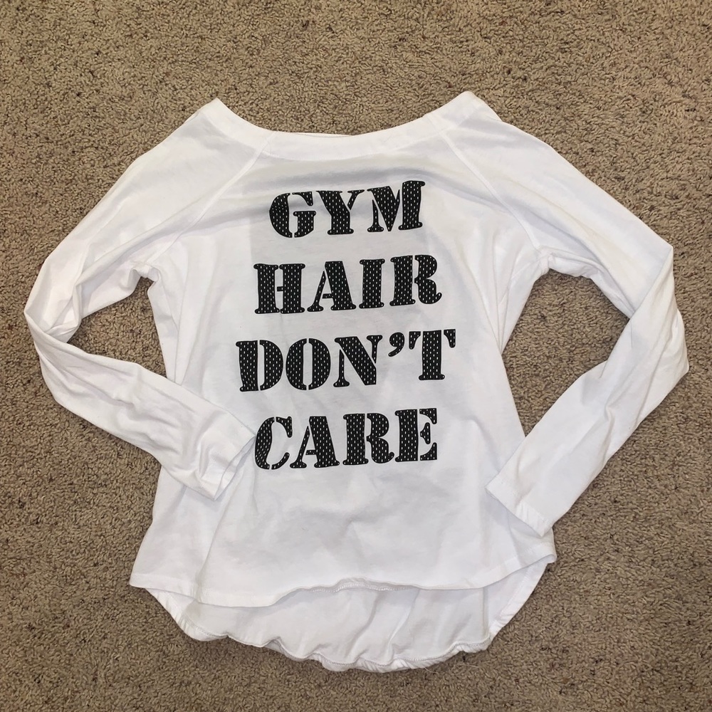 Old Navy White Long Sleeve Top